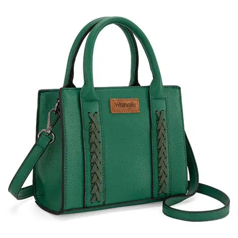 Wrangler Whipstitch Mini Tote / Dark Green